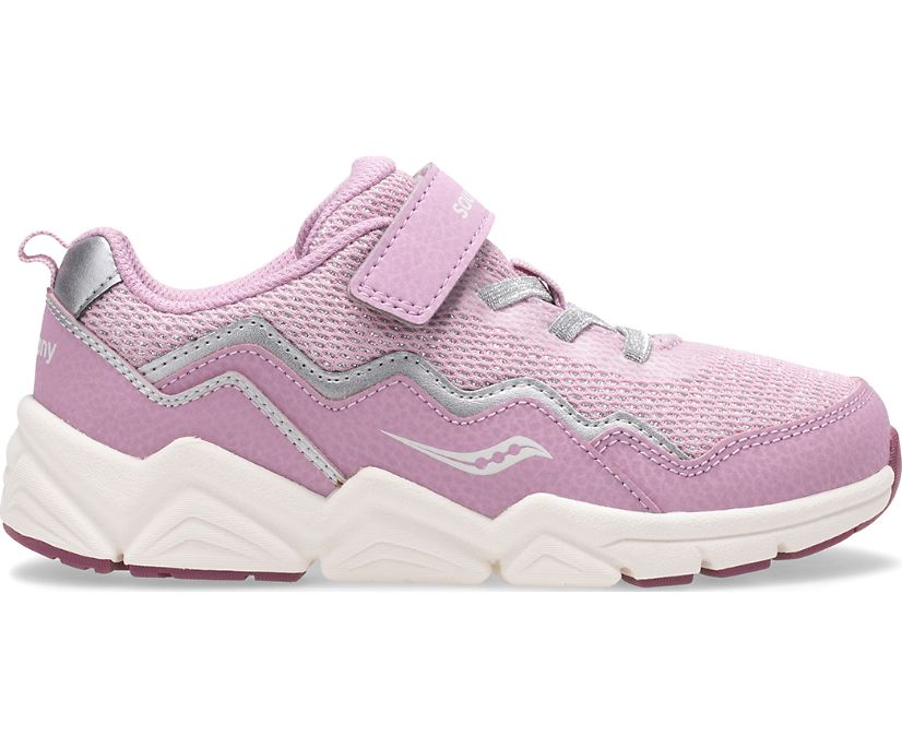 Tenis Saucony Flash A/C 2.0 Niños Rosas | México 862RVDW